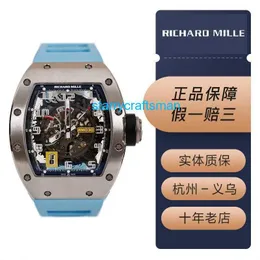 Richamills relógios de luxo cronógrafos mecânicos fábricas rm030 liga de titânio masculina Data de relógio Hollow Power Reserve automático Machinery Worlds Top 10 Lux STCO