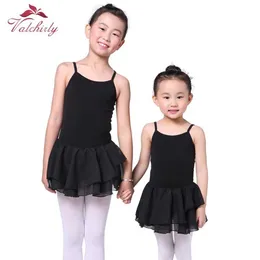 Dance Good Girls Ballet Leotard Siyah Bale Elbise Çocuklar Dance Bodysuit Balerin Kostüm Bale için Güzel Mayo 3 Renkler İyi Kaliteli Y240524