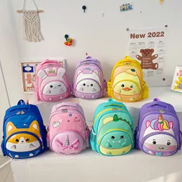 Greatop 3D Children School Bags for Girls Boy Children Backpacks幼稚園漫画動物トッドルキッズバックパック220318