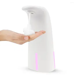 Dispensador de sabão líquido Automatic Foam Smart Sensor 250ml Dispensadores inteligentes sem toque para lavagem da mão no banheiro da cozinha