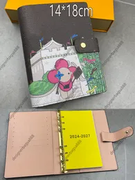 Top Sunflower Lion unisex portfel luksusowa marka drukowana litera sprawdzanie damskiego notebooka Diary klasyczny projektant monety męskie torebki sprzęgła luksusowa torebka