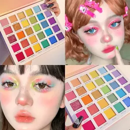30 Colors Eye Shadow Safe Lightweight Eyeshadow Palette Practical Makeup Children Stage Make-up Dream Rainbow Palettes Wholesale 240524