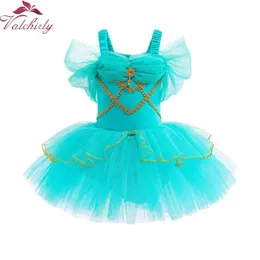 DanceWear Kids Ballerina Dance Tutu Crianças Vestido de Ballet Princesa Vestido de Festa para Criança Y240524