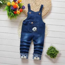 Turisce Rompers Ienens Childrens and Boys Pants Denim Cover Dungaraes Childrens and Boys jeans salta abbigliamento WX5.26