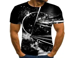 Men039s TShirts 2021 Summer 3D Digital Printing Fashion Tshirt Casual Oneck Trend Children039s Sports5605911