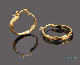 22k 23k 24k tailandês baht fino amarelo ouro brincos de joias Índia jóias brincos de alta qualidade onda5636250