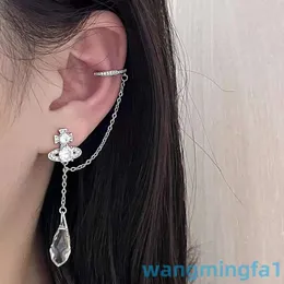 2024 Дизайнер роскошный Xitai Queenjewellery Saturn Water Drop Long Servg