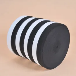 Xunzhe 40 metri 10 mm/20 mm bianco/nero colorato elastico elastico intrecciata intrecciata intrecciata elastico banda per cuciture per gli accessori per indumenti