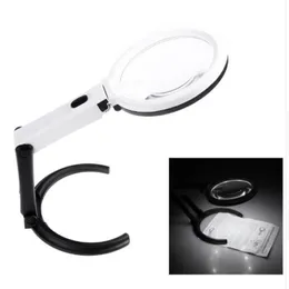 Portátil 10 Ligra da LUZ LED GLUPLIFICAÇÃO COM LENS LENS LENS LENTA DE MÁPILA DE MÁPILA DE MÁPLELA LUPE HTHLOD 2 x 120mm 5x 28mm 243q