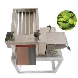 EDAMAME SHEL REMOVING MASHINE PEA SCHELLER MASKER Semi Automatic Green Soy Bean Peeling Machine