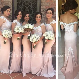Новая мода русалка дешевые платья подружки невесты кепку для рукава с плеча длинные платье подружки невесты Тэфта