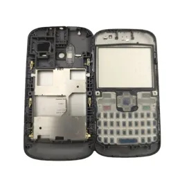 Nokia E5 E5-00 için Tam Tam Cep Telefonu Konut Kapak Kılıfı Yedek Parçalar + İngilizce Tuş Takımı