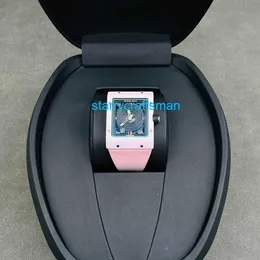 Richamills Luxury Watches Mechanical Chronograph Mills Womens Series RM1601 комаров керамический керамический полый, автоматические механические женские часы Limit STA3