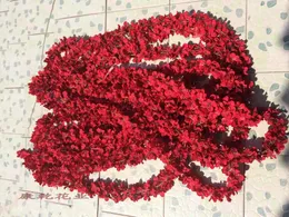 Dekorative Blumen Ankunft 90 Zoll langer Zweige künstliche Seidenstoff Blume frische Gladiolus 4 Farbe für Home Wedding erhältlich