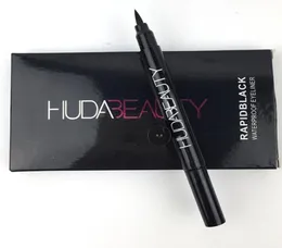 Hud Black Liquid Eyeliner Long Lasting Eye Liner Pencil Foundation Makeup delineador de ojos Kit2201188