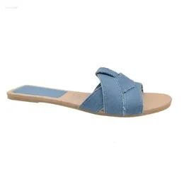 Fashion S Sandals Flat Flat Women Slippers Shoes for Summer Ladies in 2024 Sandalias de Mujer Sandal Fahion Slipper Shole Love L 663 Adie IA