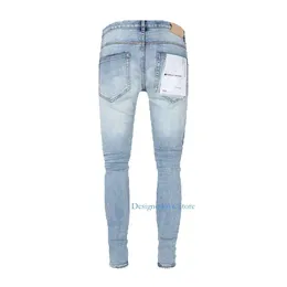 Uomini viola jeans designer di marchi donne pantaloni estate buco ricami di alta qualità jean jean jeans pantaloni da uomo viola jeans uomo streetwear