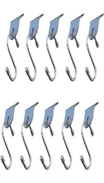 Hooks Rails Rails 팩 10 개의 천막 Shook Set Set Universal Camping Motorhomes 텐트 행거 Kit9712710