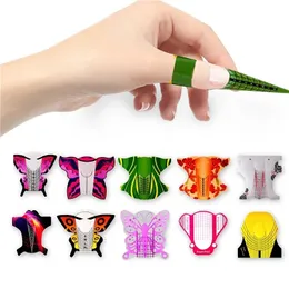 Nail Tool Extension Sticker High Quality Promotion New Product Butterfly Nail Form for Nail Extention 100pcs