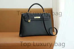 Top -Qualität Alle handgefertigte Luxus -Tasche in Guangzhou, China Designer -Tasche KL25 Größe Französisch Originalqualität Epsom Leder