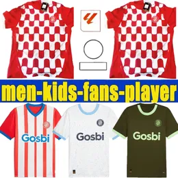 جديد 2024 20245 Girona FC Soccer Jerseys Stuani 24 25 Home Away Castellanos Valery Toni Borja Garcia Villa Aleix Garcia Football Dorts Tsygankov camiseta de futbol