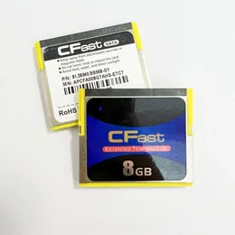 بطاقات قراء بطاقة الذاكرة الأصلية 8 جيجابايت CFAST الصناعية 8G الموسعة درجة الحرارة CF DROPREDS COMPUTERS Networking Computer Access DHIW7