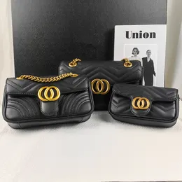 Designer bag Shoulder bag Fashion Luxury bag Crossbody bag Classic Leather Purses 3 Sizes High Quality With box Designer Women's Bag Wallet Handbags