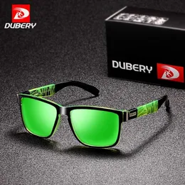 Dubery 2020 Sports Sunglasses مستقطب للرجال Sun Glasses Square Driving Driving Personal Mirror Designer UV400 2334