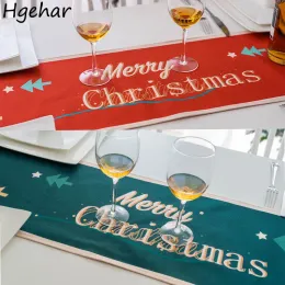 Tavolo decorativo di Capodanno Runner Copertine di mobili da pranzo di Natale Copri di stoffa a prova di polvere Nordic Ins Household Camino de Mesa