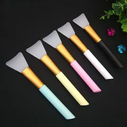 Escovas de maquiagem 1 PCS Profissional máscara de face máscara de silicone gel Diy Cosmetic Beauty Enferming Tools