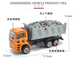 Diecast Model Cars Cars Model Engineering Model Toy Toy Metal Prevator Sliding Vehicle Construction Model+Engineer Digital Childrens Toy S2452722