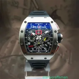 RM LUZURY WRISTWATCHES MOVIMÁTICO RELISÕES DE MILLE MADE MILLE MILLE MILLE MENINO 011 Titanium liga esportiva Machinery Hollow Fashion Time Casual Assista T910