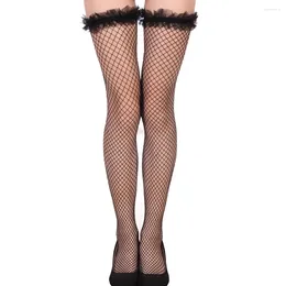 Mulheres meias sexy ultrafinas lingerie calças pretas de seda erótica coxa coxa calcinha meias de lantejoula tamanho 14 chaussettes femme