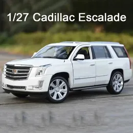 Diecast Model Cars January 27 2017 Escalade SUV alloy model car toy simulation die cast metal vehicle car 3 door open model car childrens gift T240524
