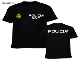 Espana Policia Spain National Espana Policia Anti Riot Swat Geo Goes Special Forces Männer T -Shirt Tops Tees8840132