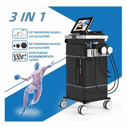 ESWT Shockwave Therapy Smart Tecar DiaThermy UltraSound Physitehotheray Massage Machine для облегчения боли в обработке