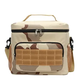 Borsa isolata camuffato impermeabile all'aperto Oxford in tessuto Oxford in tessuto per pendolarismo per campeggio per il campeggio 240516