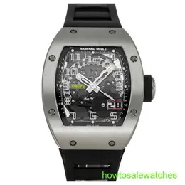 RM Business Forist Watch RM029 Grand Date Auto 48 -мм титановый сплав мужской часы Big Date Автоматическое механическое турбиллинское движение хронографы