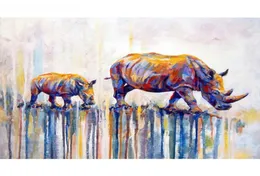 DIY -Ölgemälde nach Zahlen Tiere Thema 13 5040cm2016 Zoll auf Canvas -Wandbild für Hausdekoration UnfriMed3810906