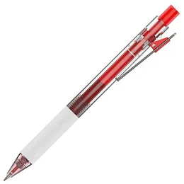 Red Pen 0.5 Retractable Gel Special For Highlighting And Marking Notes Stationery School Supplies Kawaii