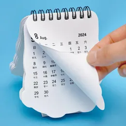 Strumento di gestione del tempo 2024 Calendari da scrivania Pianificatore accademico per l'anno accademico per gli studenti