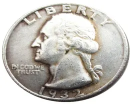 10pcs de moedas de um quarto de dólar em artes e ofícios Um conjunto de 19321964 Copina comemorativa de Washington Decorate Coinlibe8770354