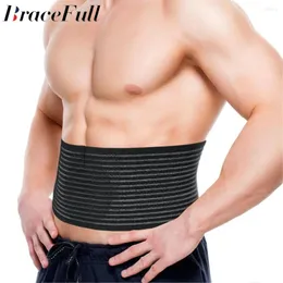 Waist Support Umbilical Hernia Belt For Men And Women - Abdominal Binder With Compression Pad Belly Button Navel