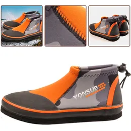 1pair River Tracing Shoes Wading Shoes For Men Women Amphibious Professional Felt Sole Anti-Slip Shoes Diving Accessories 240511