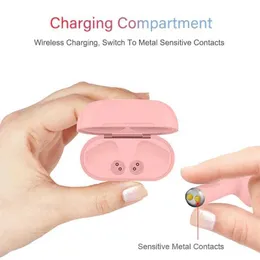 Headphones Earphones I12 TWS wireless earphones Bluetooth 50 earphones matte Macaron earphones handheld with microphone charging case earphones suitable f