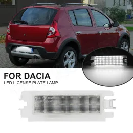 1pc LED Numero di licenza Luce targa per Dacia Logan II Sandero II 2012-Up per Simbolo Renault Logan Car Tail Lampad