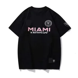 T-shirt designer del marchio di moda Miami International Man Shirt Sport Tees Leo Lionel S-3xl Classic Street Trend Short Short Manleeve