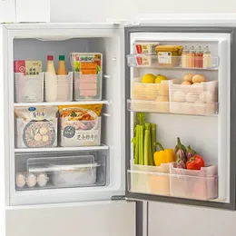 Organizzatore di frigorifero alimentazione fresca scatola di stoccaggio fresco frigo