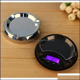 Weighing Scales 200G Portable Ashtray Digital Scale 0.01G Electronic Pocket For Gold Sier Jewelry High Precis Jllabj Yydhhome Drop D Dhudn