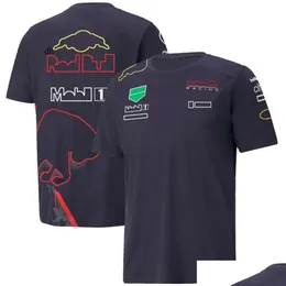 Aparel de motocicleta 2024 Nova camiseta F1 FormA 1 Racing Terno T-shirts fãs casuais mangas curtas respiráveis